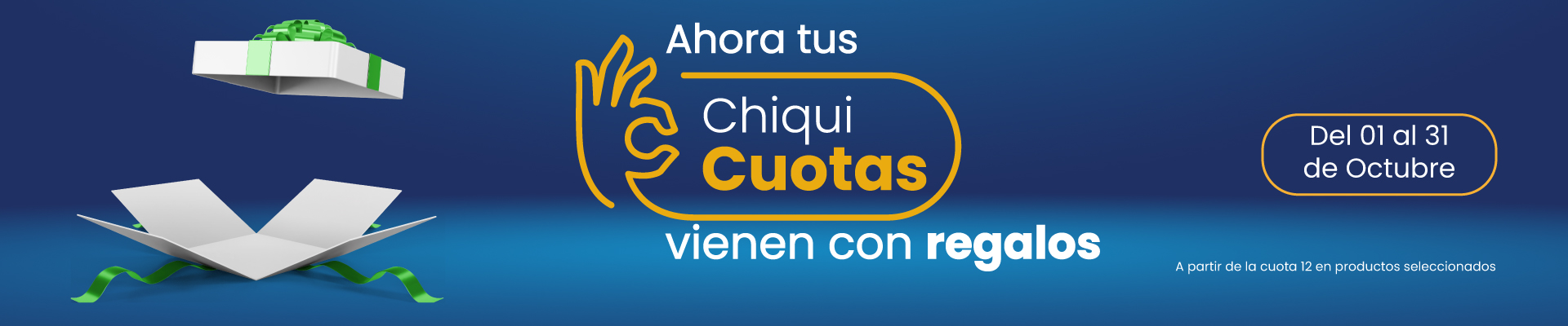 Promo chiquicuotas - Regalo