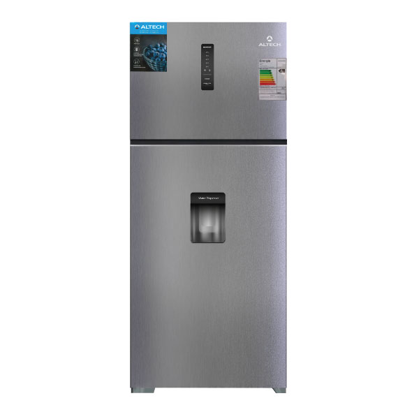 Heladera Altech FC2-54 425L 2P Inox Frost Free con Dispenser