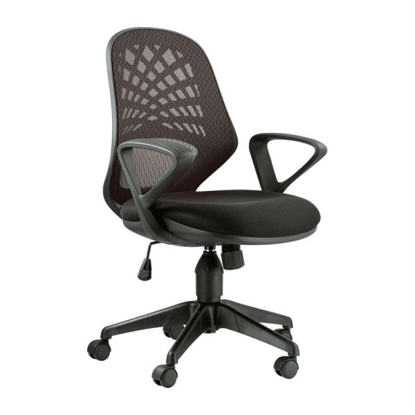 Silla Consumer CH-2019 Giratoria c/ rueda Negro