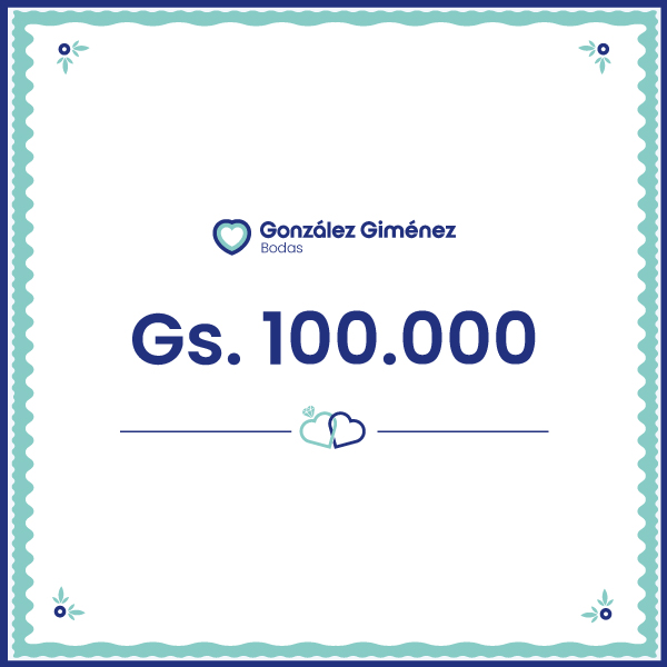 Gift Card: 100.000 Gs.