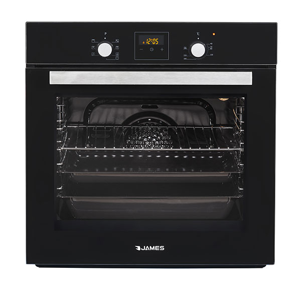 Horno Electrico Empotrable James HEE-BKD 55 Lts Negro