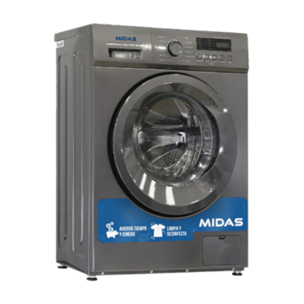 Lavarropas Midas Adela 8 Kg Aut. C.F Silver